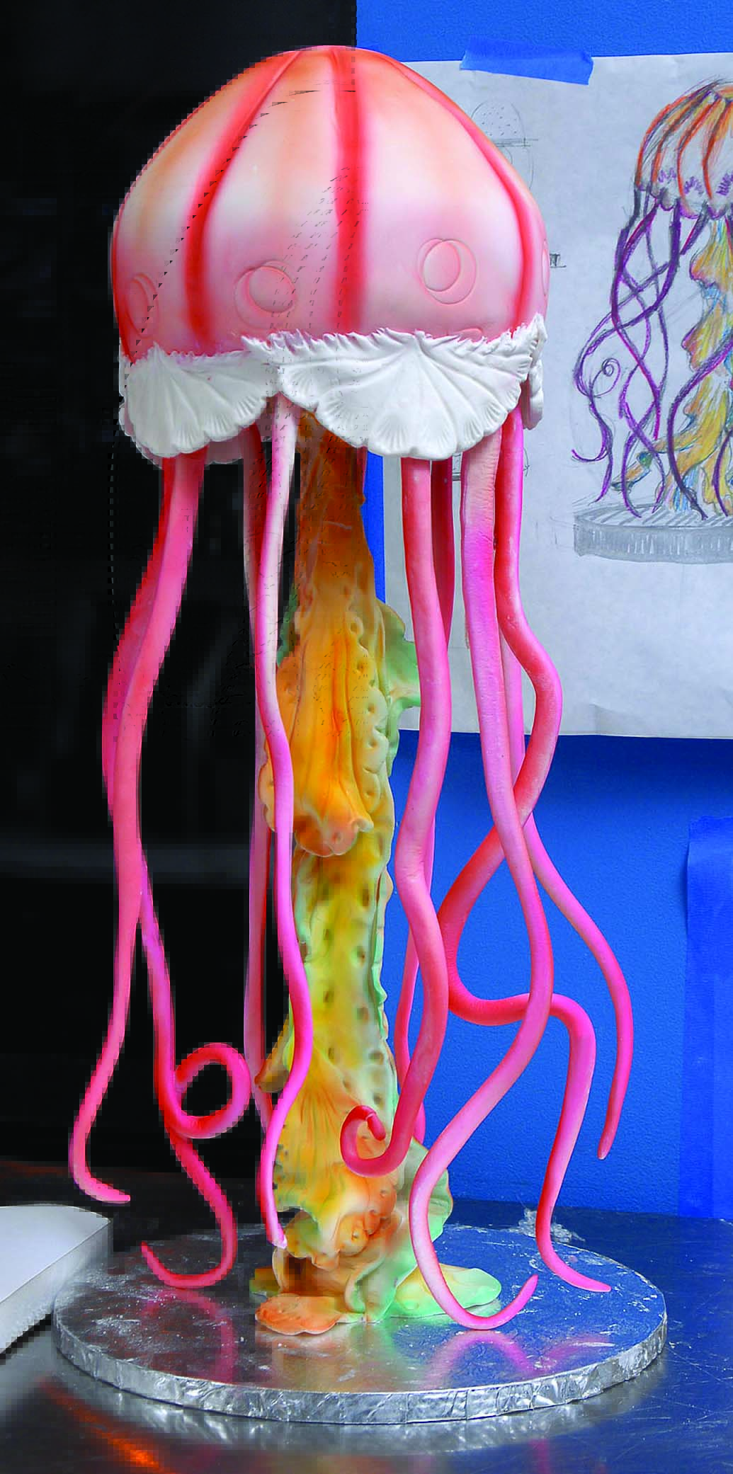 Model of a jellyfish