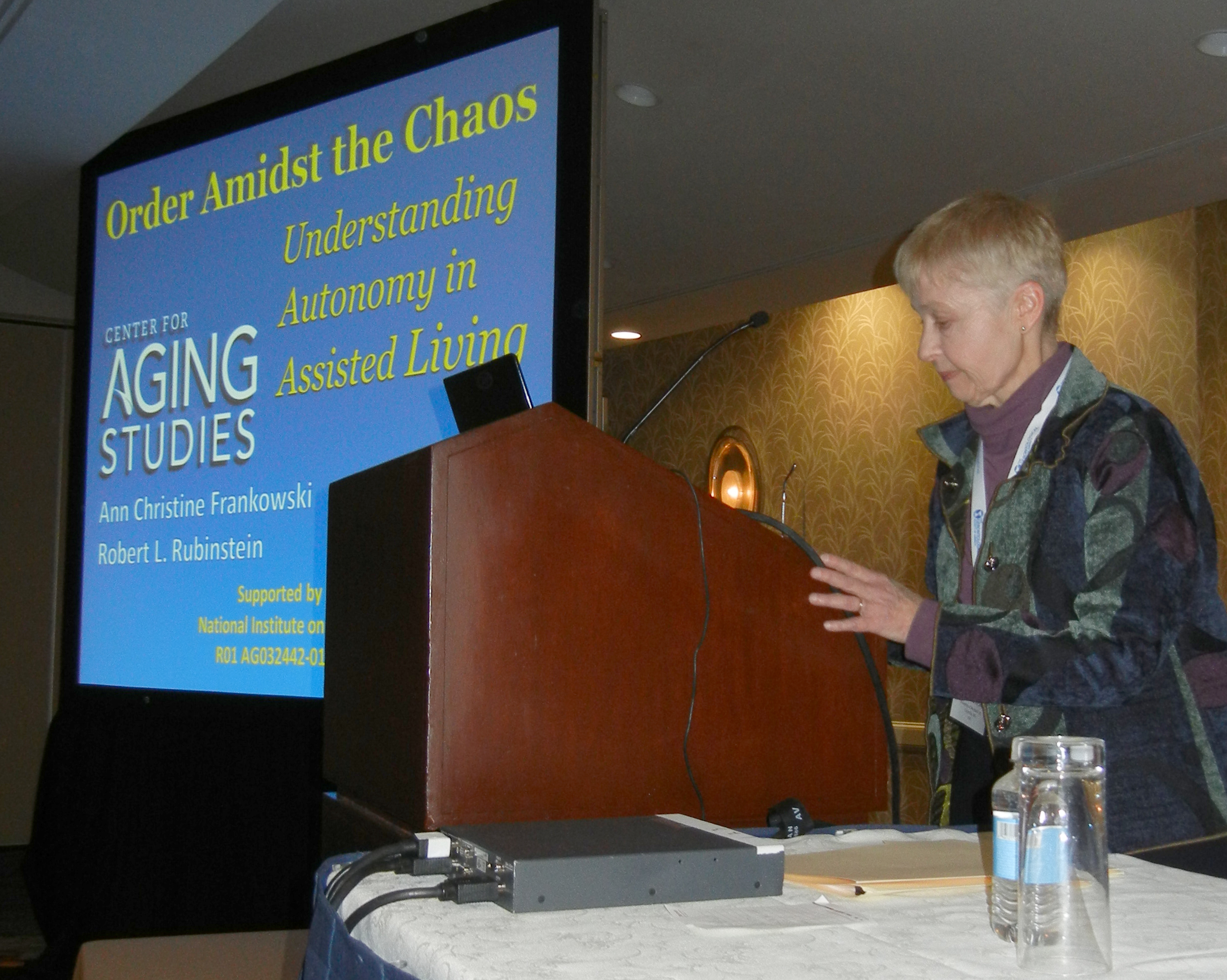Ann Christine Frankowski, Autonomy symposium