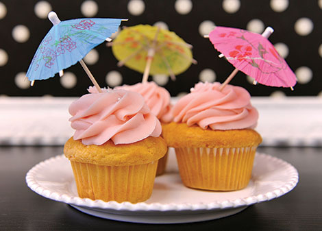 Cupcake glamour shot