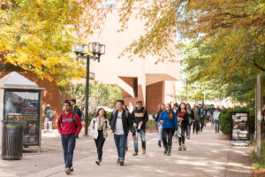 UMBC campus, fall 2015.
