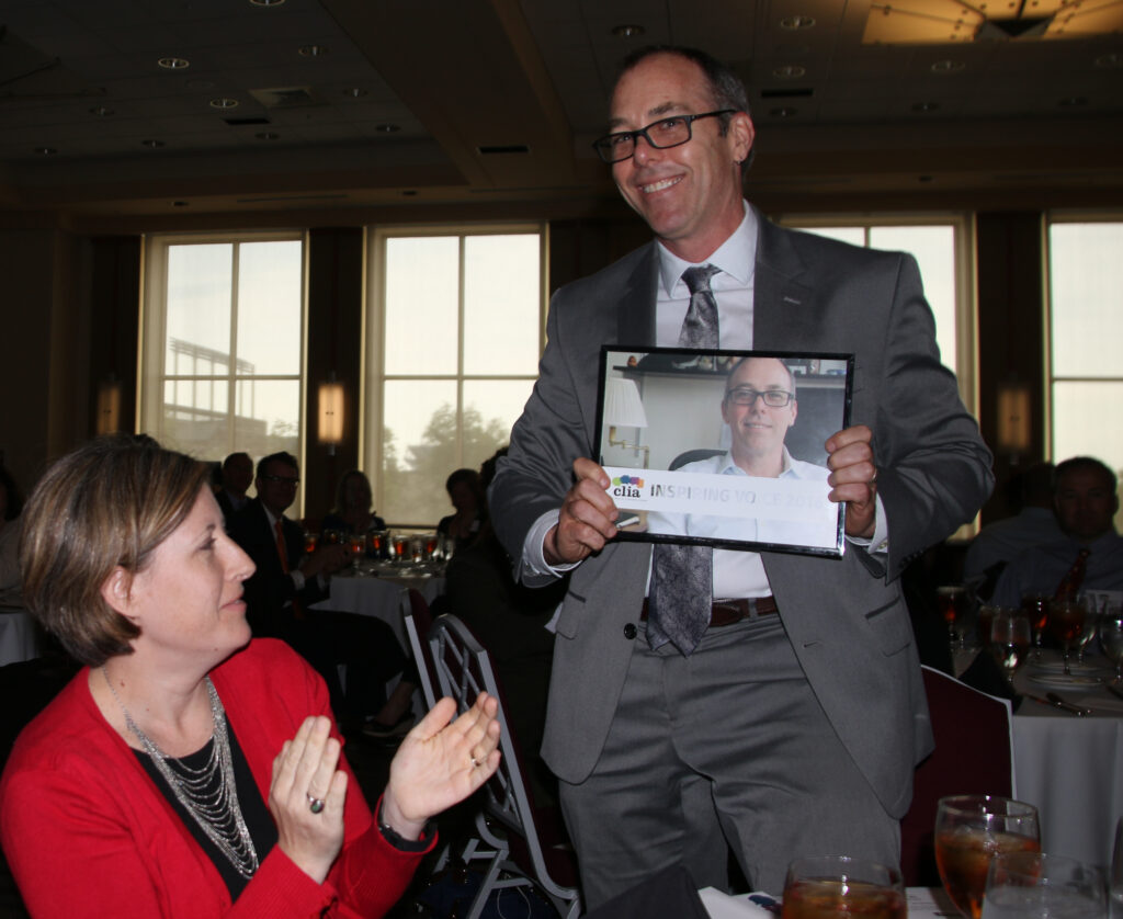 LaMar Davis at the 2016 Inspiring Voices Award luncheon.