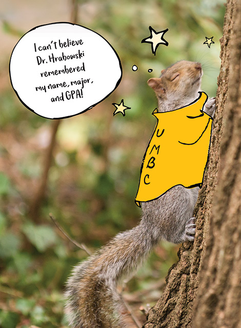 Campus Treasure - Squirrel!