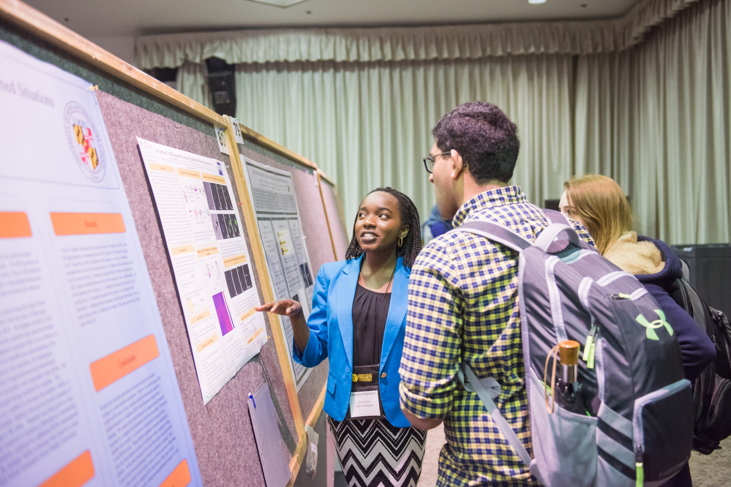Georgina Stephanie presents at URCAD 2017.
