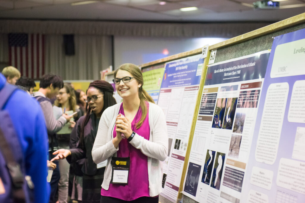 Samantha Durbin presents at URCAD 2017.