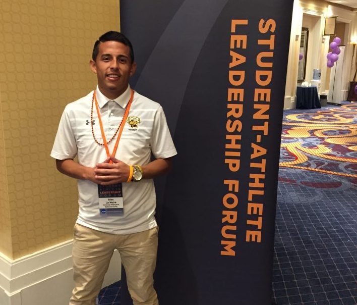 Alex La Noire '19 at the NCAA Leadership Forum in Washington, D.C.