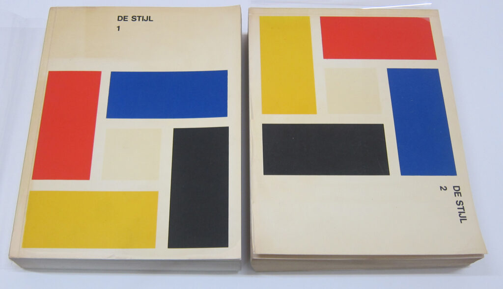De Steil art book with geometric cover