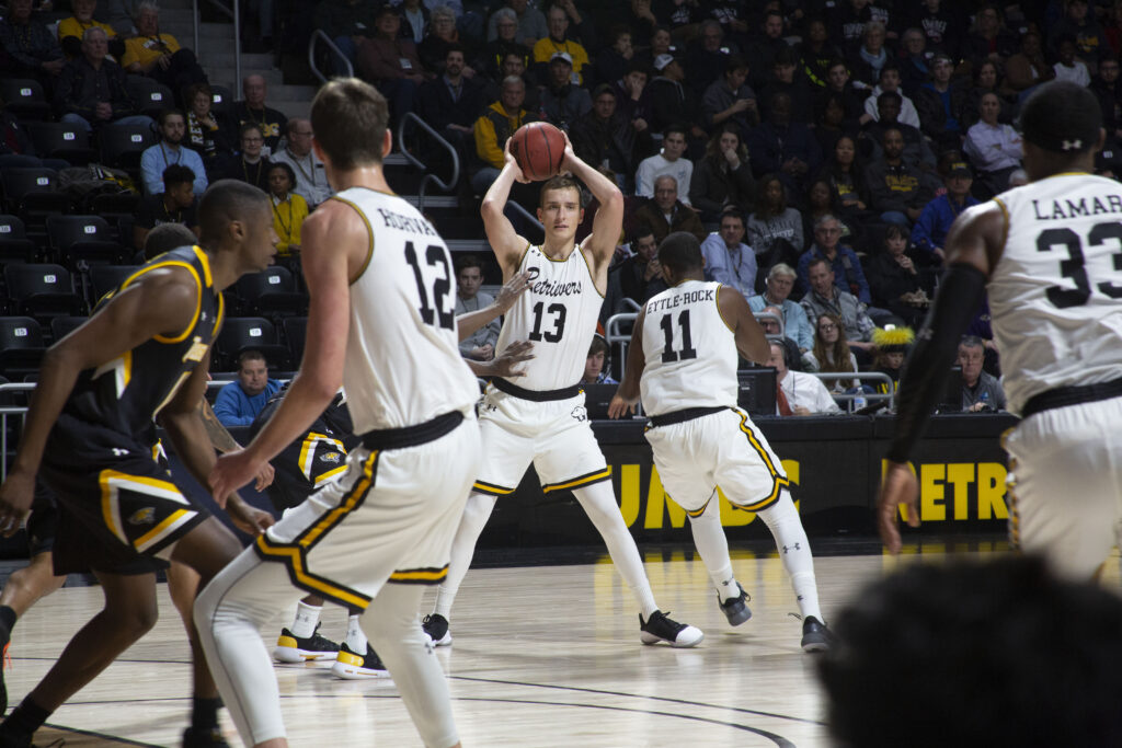 UMBC in a recent game against Towson. Photo courtesy of Josh Sinn '13.