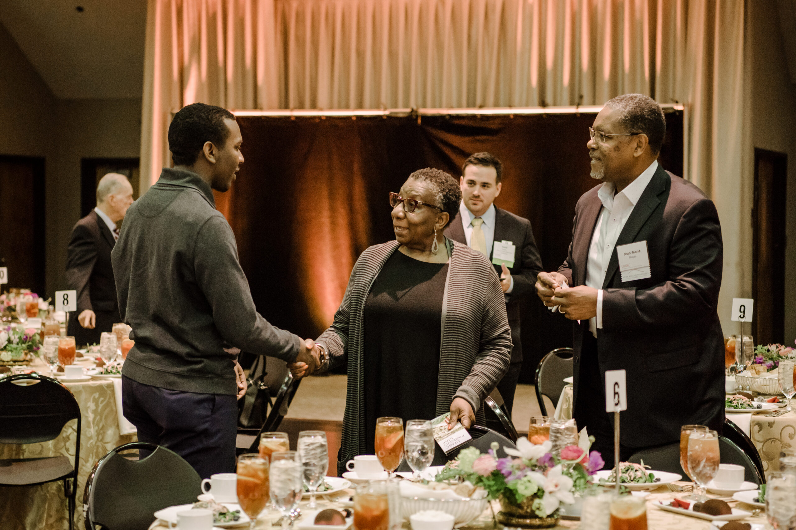 Students and honorees at the 8th annual scholarship luncheon.