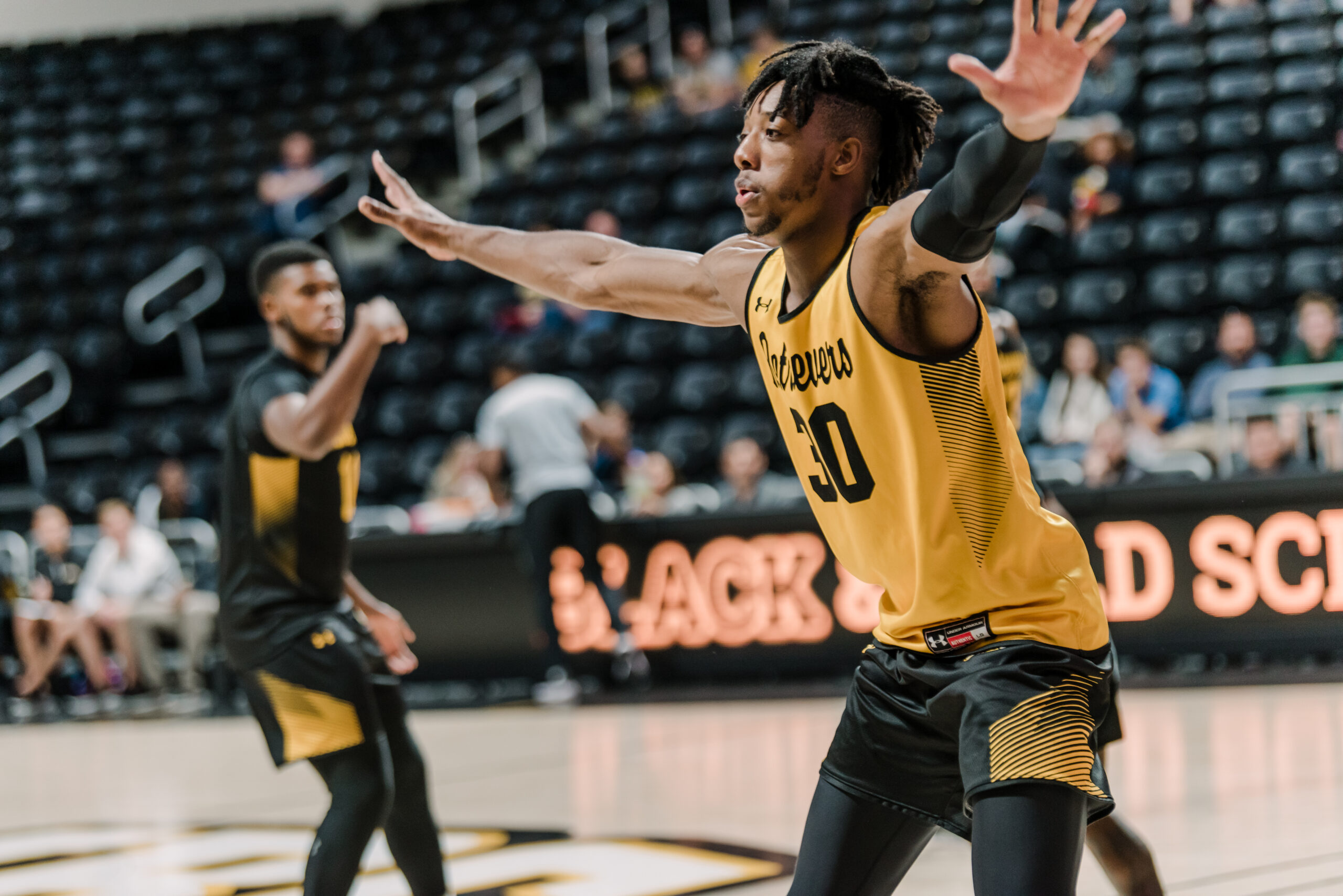 UMBC basketball scrimmage