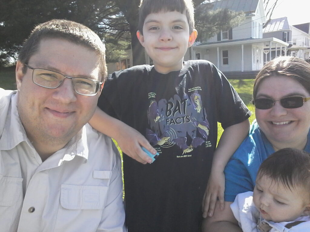 Park (left) with his family. Photo courtesy of Park.