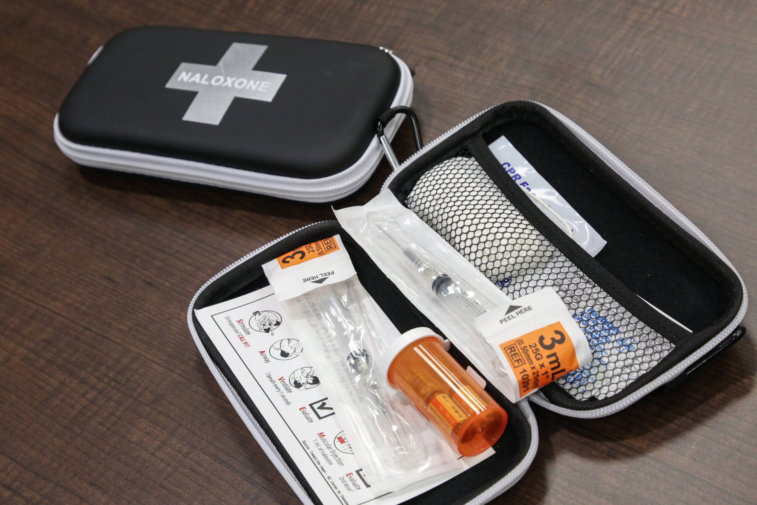 A naloxone kit.