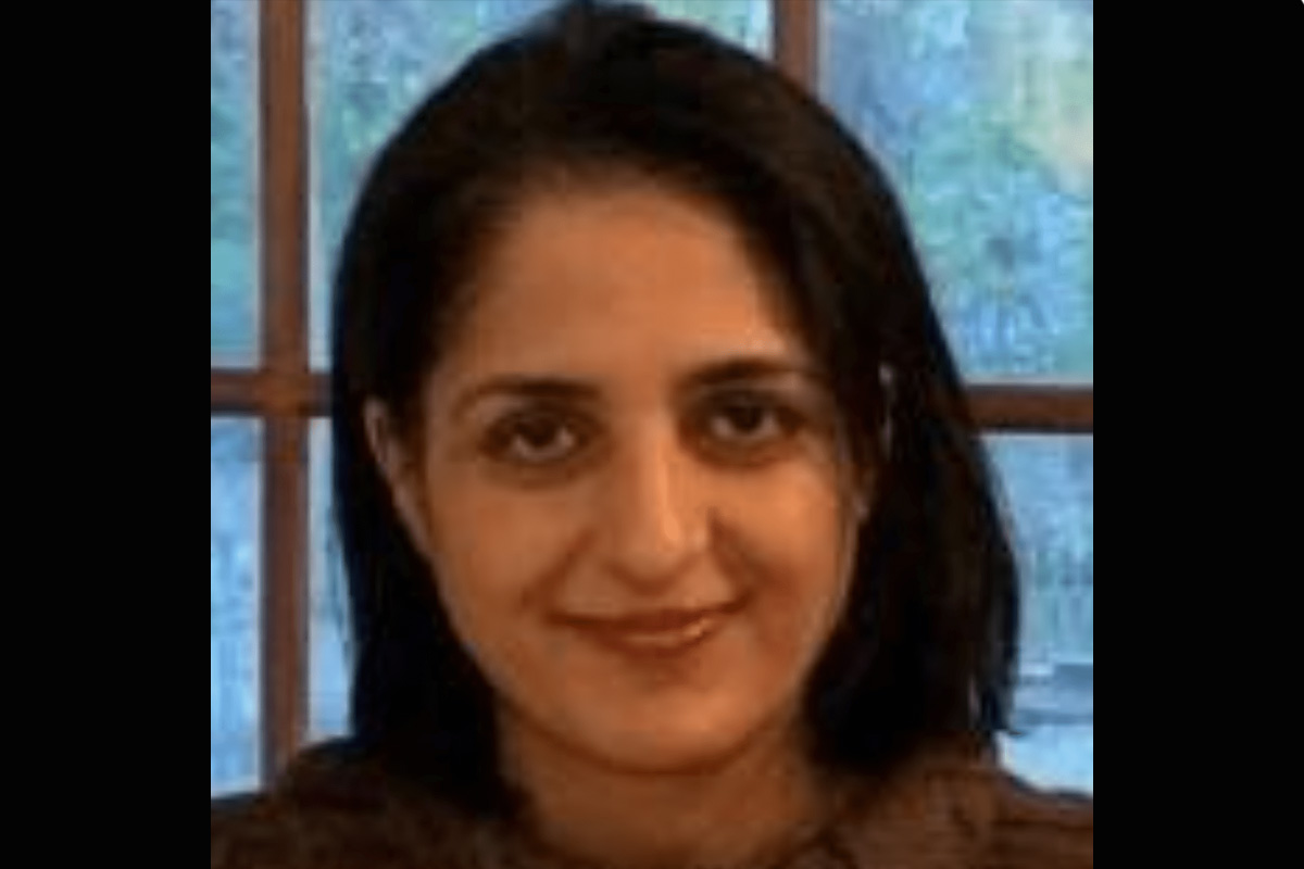 Woman smile at camera
