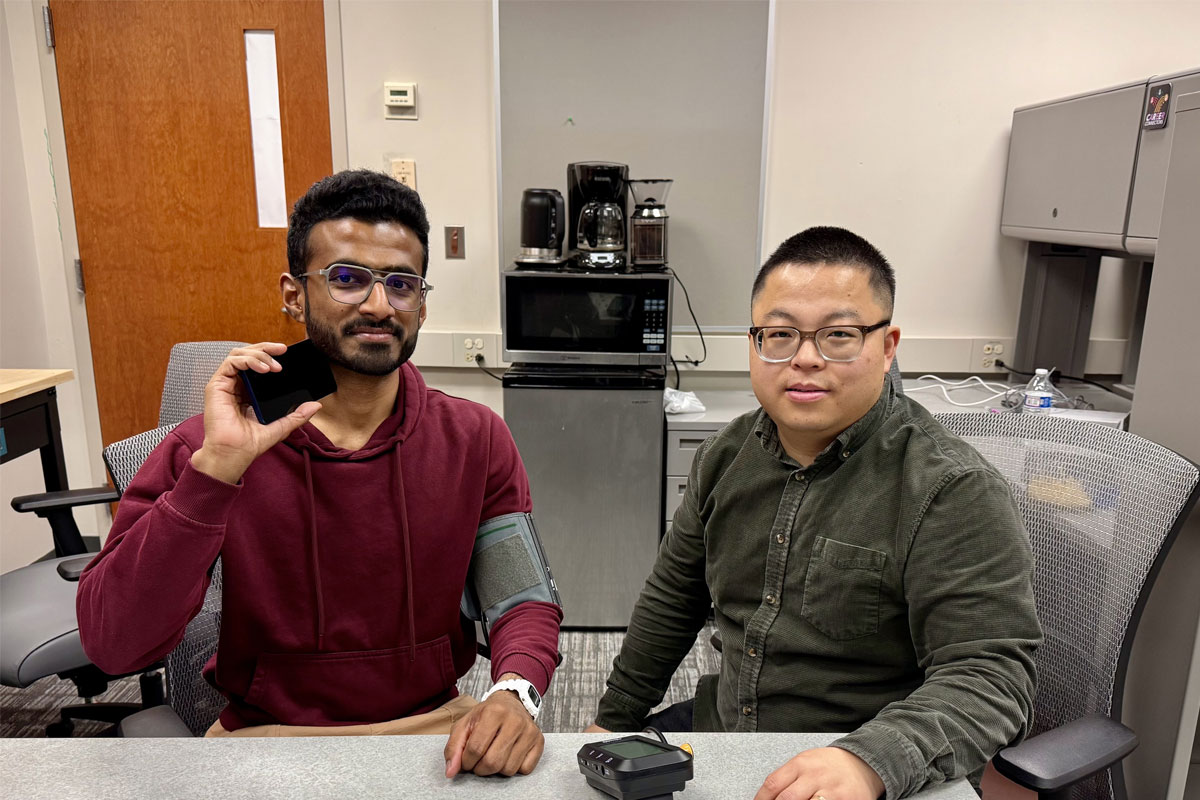 Could a smart phone take the place of expensive medical equipment? Dong Li investigates how to make affordable health monitoring accessible