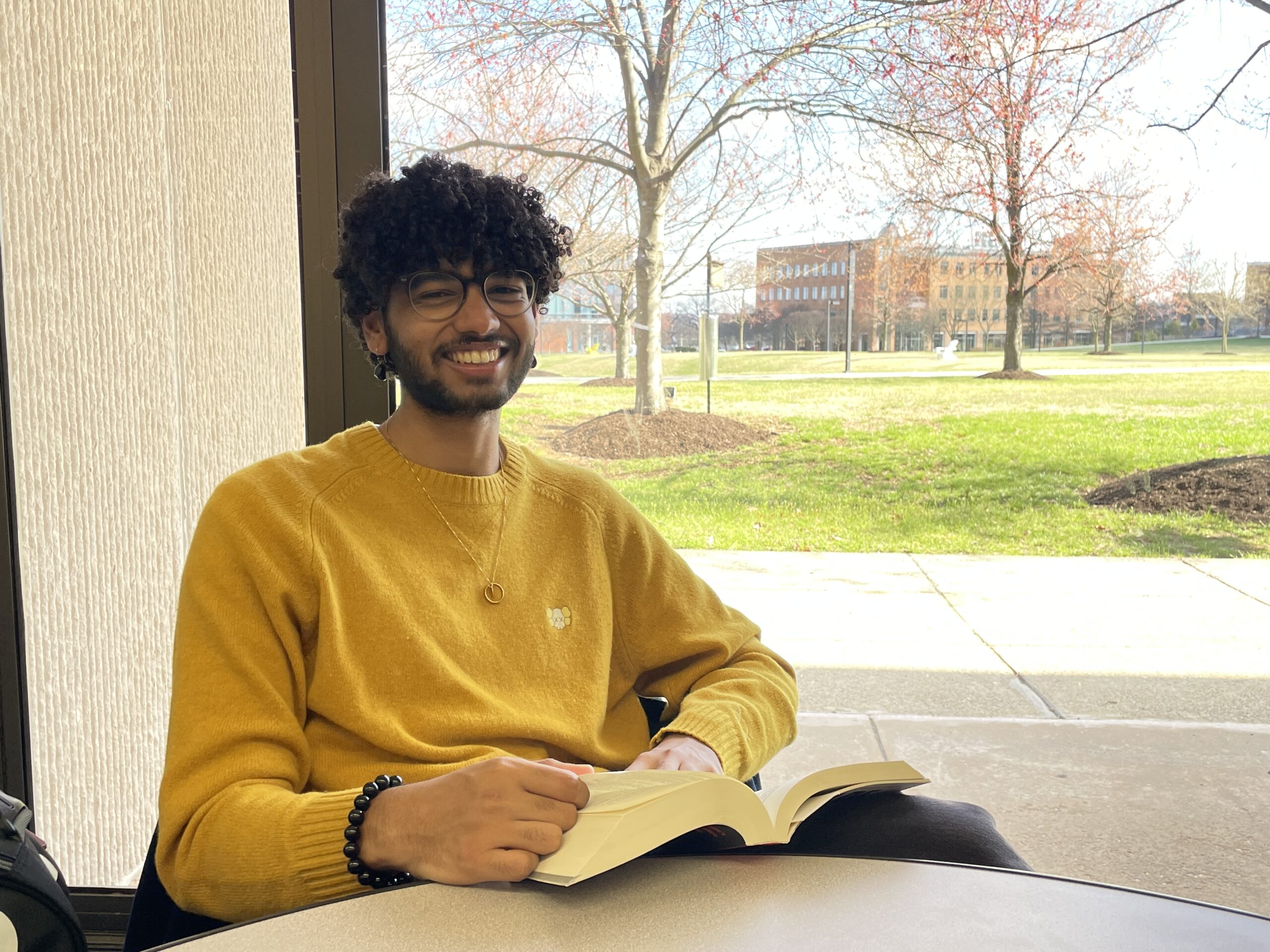 Manav Narendra ’26—Applied mathematician and cancer survivor fueled by support at UMBC and at home