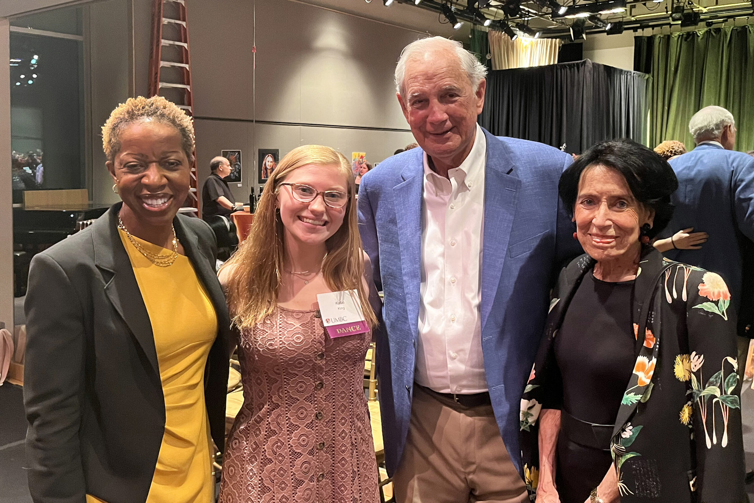 Katie King ’26, biology and dance double major, Admissions Grit Guide, and UMBC Dance Team co-captain, pursues a future that engages her passions