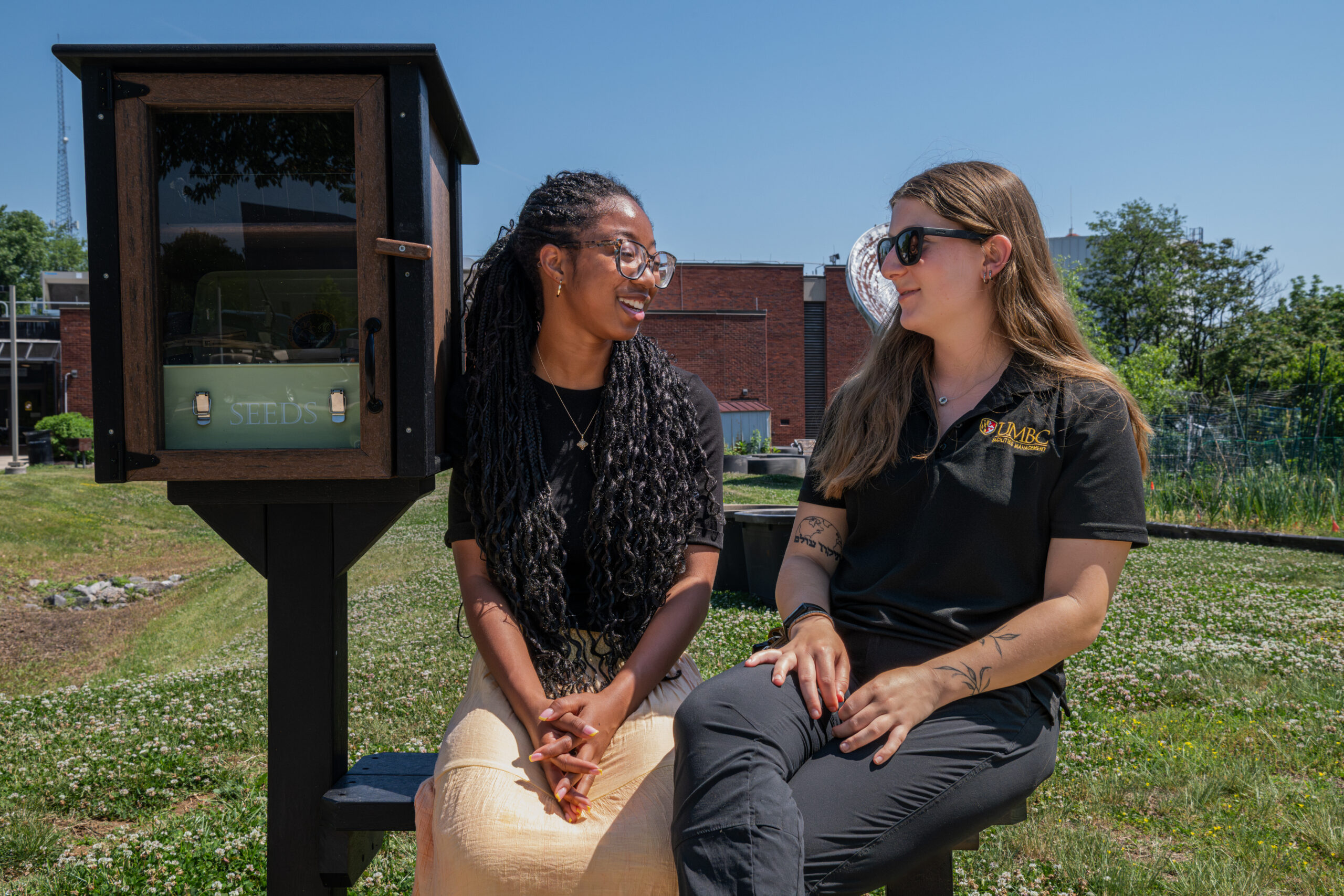 Thyme to grow—UMBC’s Little Seed Library starts spreading its roots
